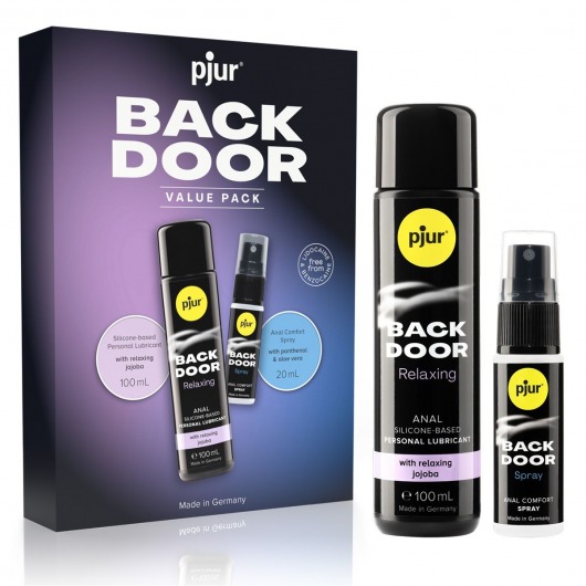 Набор для анального секса pjur Back Door Value Pack - Pjur - купить с доставкой в Смоленске