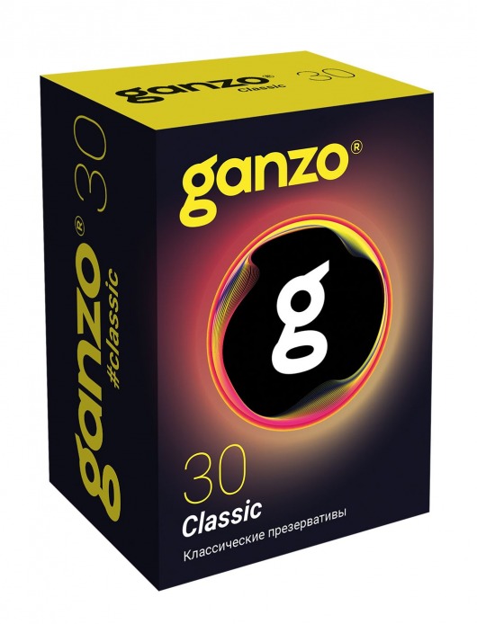 Классические презервативы с обильной смазкой Ganzo Classic - 30 шт. - Ganzo - купить с доставкой в Смоленске