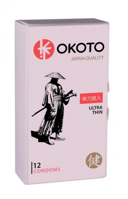 Тонкие презервативы OKOTO Ultra Thin - 12 шт. - Sitabella - купить с доставкой в Смоленске