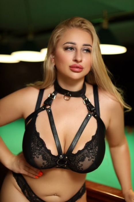 Черная кожаная сбруя с ошейником plus size из нежной кожи - БДСМ Арсенал - купить с доставкой в Смоленске