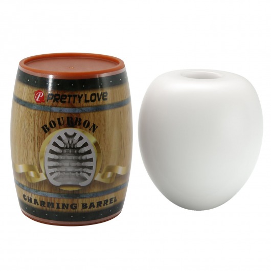 Мастурбатор в футляре-бочке Charming Barrel Bourbon - Baile - в Смоленске купить с доставкой