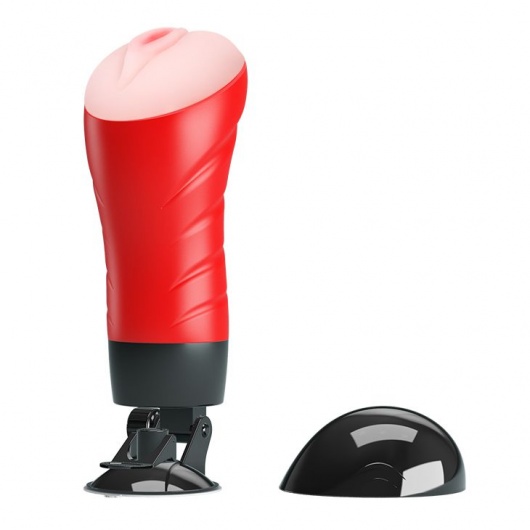 Мастурбатор-вагина Delia с вибрацией и присоской - Baile - в Смоленске купить с доставкой