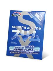 Презерватив Sagami Xtreme FEEL FIT 3D - 1 шт. - Sagami - купить с доставкой в Смоленске