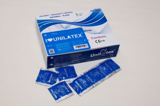 Классические презервативы Unilatex Natural Plain - 144 шт. - Unilatex - купить с доставкой в Смоленске