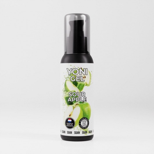 Лубрикант для орального секса SGAN со вкусом кислого яблока - 100 мл. - SGAN - купить с доставкой в Смоленске