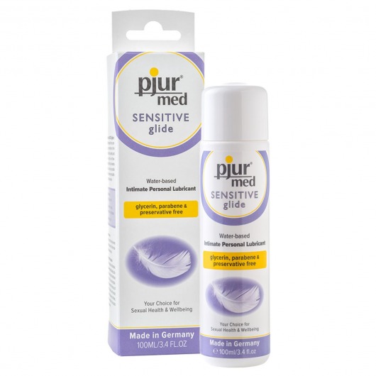 Лубрикант для чувствительной кожи pjur MED Sensitive glide - 100 мл. - Pjur - купить с доставкой в Смоленске