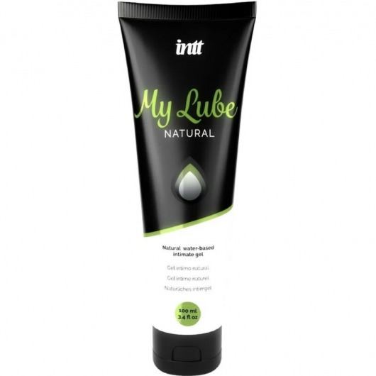 Увлажняющий гель-лубрикант на водной основе  для тела My Lube Natural - 100 мл. - INTT - купить с доставкой в Смоленске