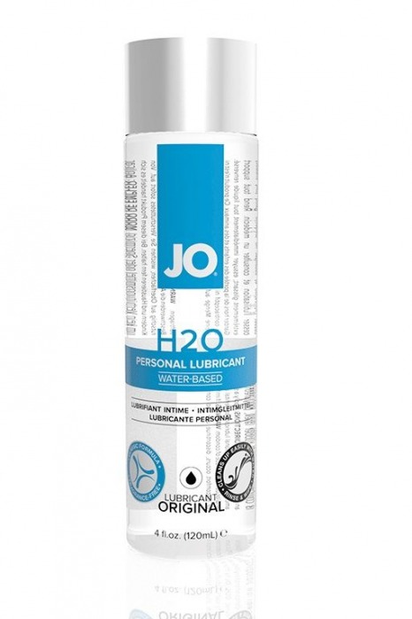 Нейтральный лубрикант на водной основе JO Personal Lubricant H2O - 120 мл. - System JO - купить с доставкой в Смоленске