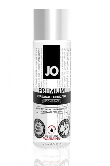 Возбуждающий лубрикант на силиконовой основе JO Personal Premium Lubricant  Warming - 60 мл. - System JO - купить с доставкой в Смоленске