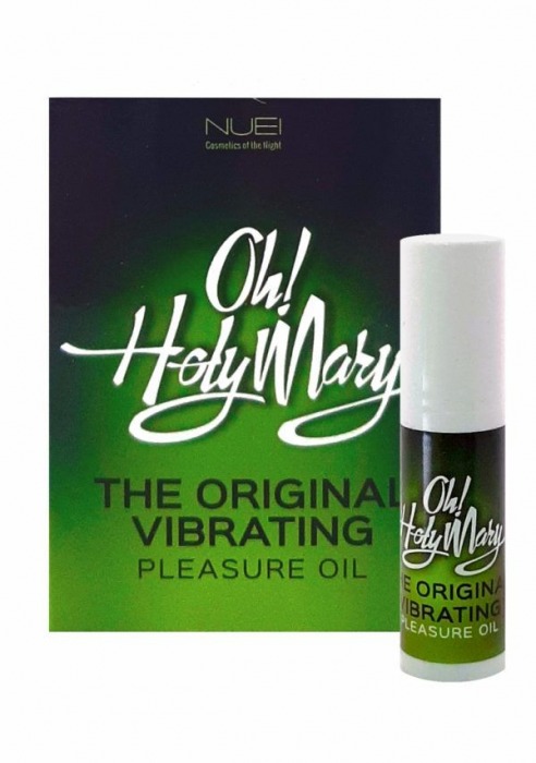 Масло унисекс с эффектом вибрации Oh! Holy Mary - 6 мл. - Nuei cosmetics - купить с доставкой в Смоленске