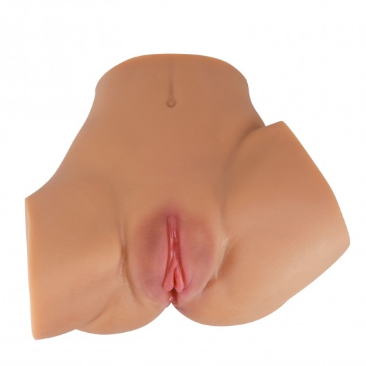 Карамельный мастурбатор-полуторс Emilia с вибрацией - Baile - в Смоленске купить с доставкой