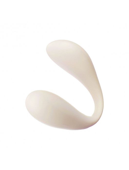 Бежевый вибратор для ношения Carla с управлением через приложение - BeYourLover