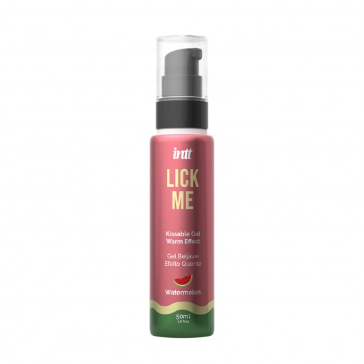 Гель Lick Me с согревающим эффектом и ароматом арбуза - 50 мл. - INTT - купить с доставкой в Смоленске