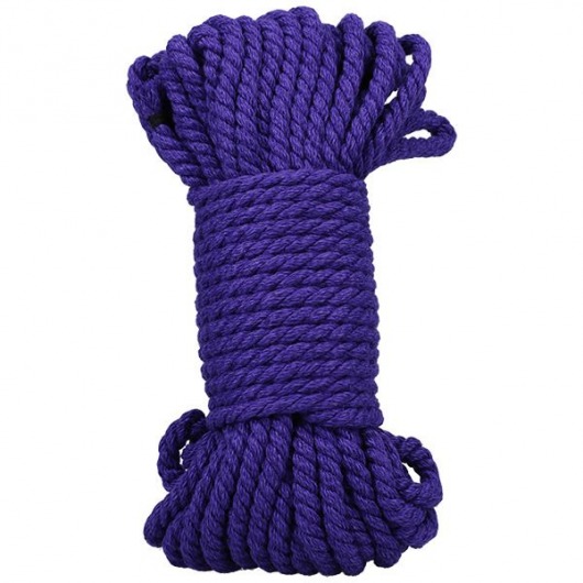Фиолетовая верёвка для связывания и фиксации Bind Tie - 15,24 м. - Doc Johnson - купить с доставкой в Смоленске