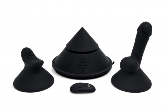 Конусный вибромассажер Cowgirl Cone с 2 насадками - CowGirl - купить с доставкой в Смоленске