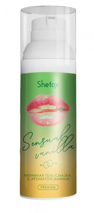Интимная гель-смазка Shefox Premium «Чувственная ваниль» - 50 мл. - Shefox - купить с доставкой в Смоленске
