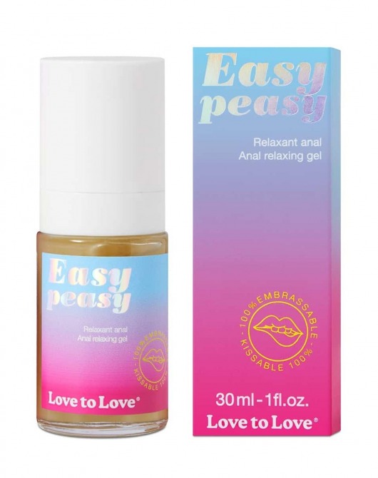 Анальный расслабляющий гель Easy Peasy - 30 мл. - Love to Love - купить с доставкой в Смоленске