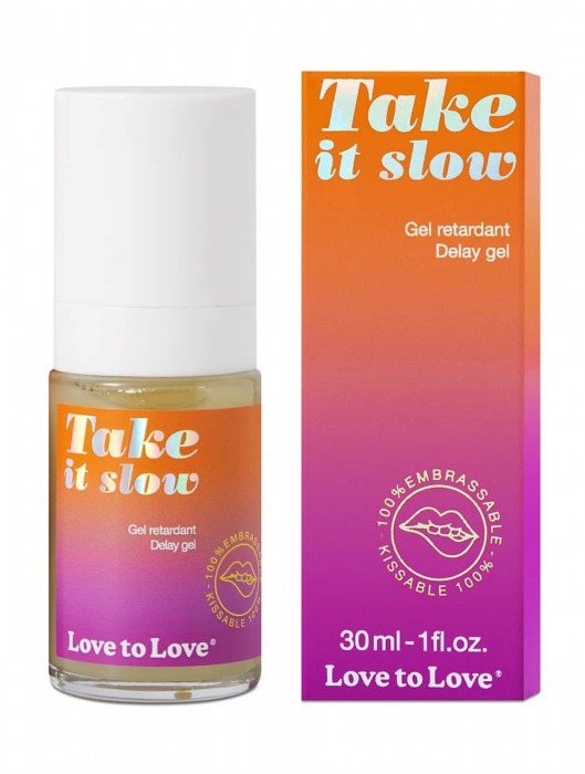 Пролонгирующий гель для мужчин Take It Slow - 30 мл. - Love to Love - купить с доставкой в Смоленске