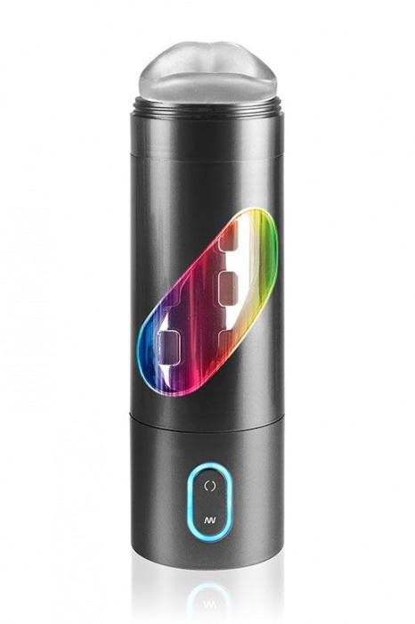 Перезаряжаемый мастурбатор-ротик Extreme Toyz Rechargeable Roto-Bator Mouth - Pipedream - в Смоленске купить с доставкой