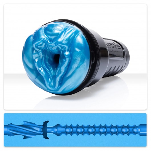 Мастурбатор-вагина Fleshlight Freaks Alien Blue Metallic - Fleshlight - в Смоленске купить с доставкой
