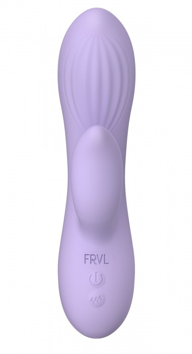 Сиреневый вибратор-кролик Hippo - 17 см. - Le Frivole