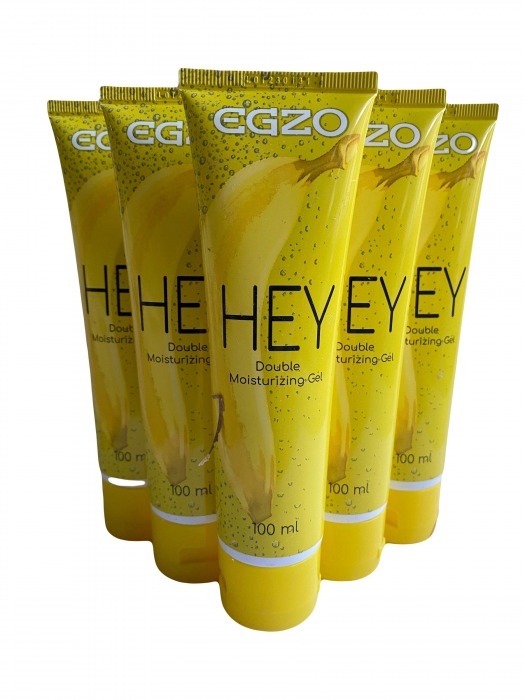 Набор из 5 анальных лубрикантов на водной основе Egzo Hey (по 100 мл.) - EGZO - купить с доставкой в Смоленске
