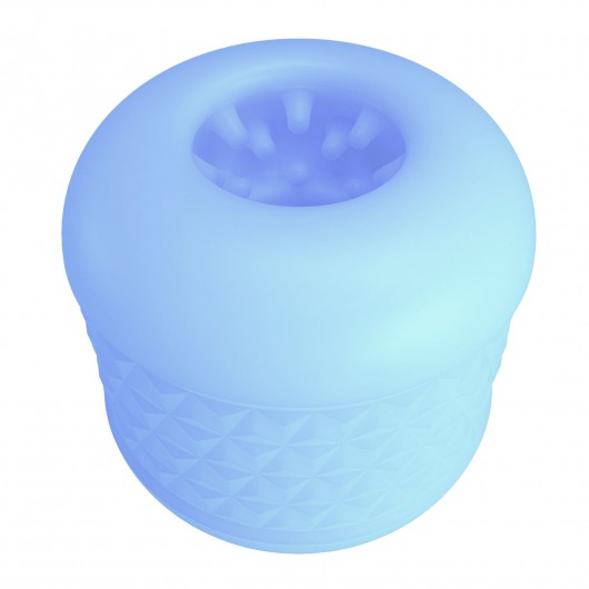 Голубой сквозной мастурбатор Cole - Baile - в Смоленске купить с доставкой