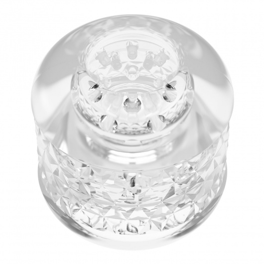 Прозрачный сквозной мастурбатор Crystle - Baile - в Смоленске купить с доставкой