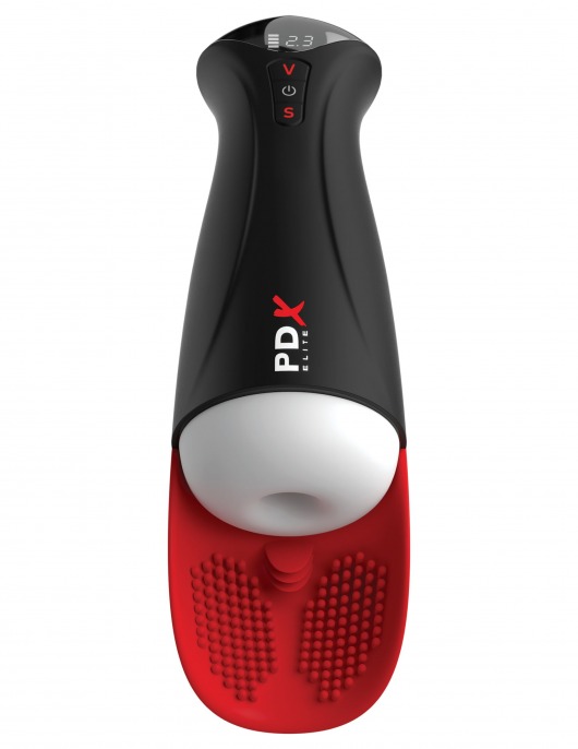 Мастурбатор в колбе с вибрацией Fuck-O-Matic Pro XL - Pipedream - в Смоленске купить с доставкой