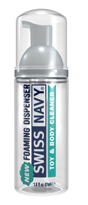 Очищающая пенка для игрушек и тела Toy   Body Cleaner Foamer - 47 мл. - Swiss navy - купить с доставкой в Смоленске