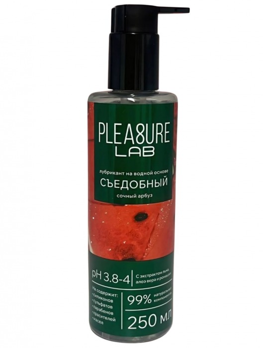 Лубрикант на водной основе Pleasure Lab с ароматом арбуза - 250 мл. - Pleasure Lab - купить с доставкой в Смоленске
