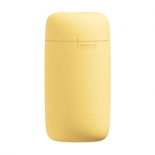 Желтый мастурбатор Tenga Puffy - Tenga - в Смоленске купить с доставкой