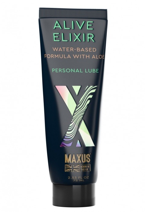 Интимный гель на водной основе MAXUS Alive Elixir - 75 мл. - Maxus - купить с доставкой в Смоленске
