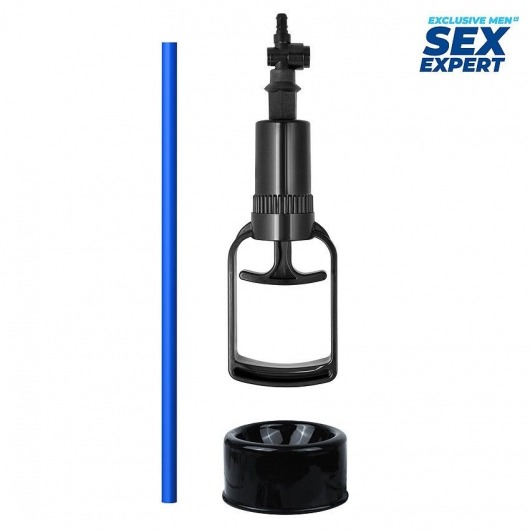 Комплект запасных частей для помпы: ручка, шланг и уплотнительная насадка - Sex Expert - купить с доставкой в Смоленске