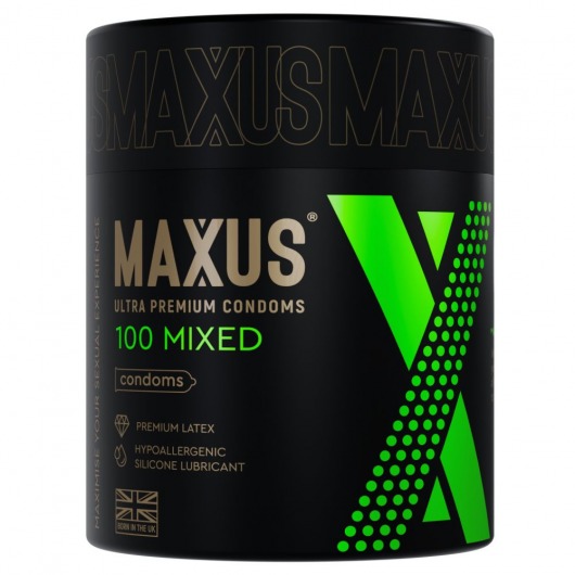 Презервативы MAXUS Mixed - 100 шт. - Maxus - купить с доставкой в Смоленске