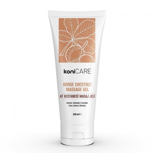 Расслабляющий массажный гель Konicare Horse Chestnut Massage Gel - 200 мл. - KoniCARE - купить с доставкой в Смоленске