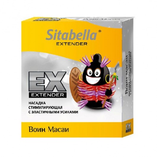 Стимулирующая насадка Sitabella Extender  Воин Масаи - Sitabella - купить с доставкой в Смоленске