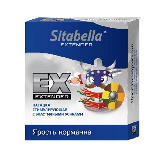 Стимулирующая насадка Sitabella Extender  Ярость норманна - Sitabella - купить с доставкой в Смоленске