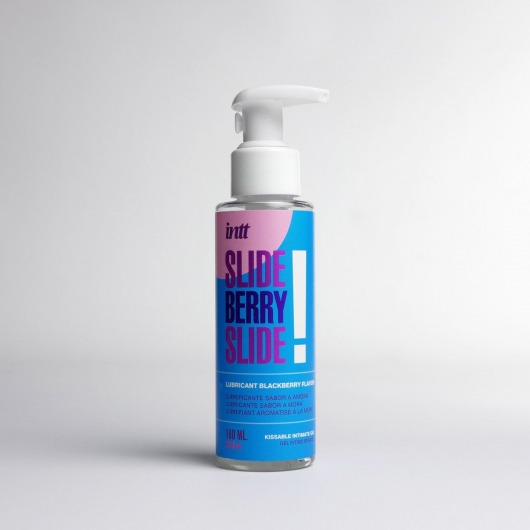 Увлажняющий гель с ароматом ежевики Slide Berry Slide - 100 мл. - INTT - купить с доставкой в Смоленске