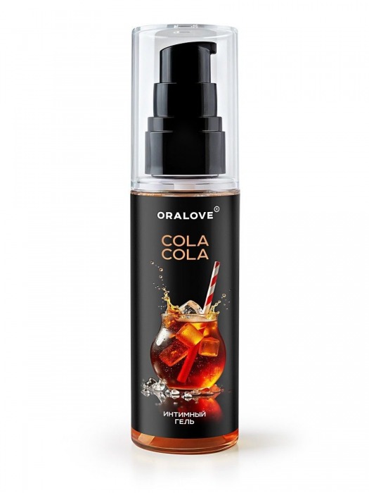 Съедобная смазка на водной основе с ароматом колы - 60 гр. - Биоритм - купить с доставкой в Смоленске