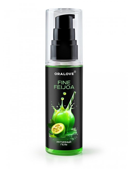 Съедобная смазка на водной основе с ароматом фейхоа - 60 гр. - Биоритм - купить с доставкой в Смоленске