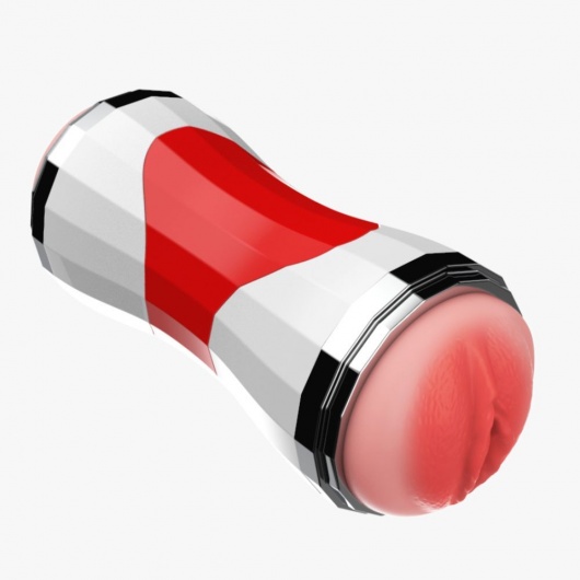 Двусторонний мастурбатор в колбе Power Grip Cup - вагина и ротик - Boys of Toys - в Смоленске купить с доставкой