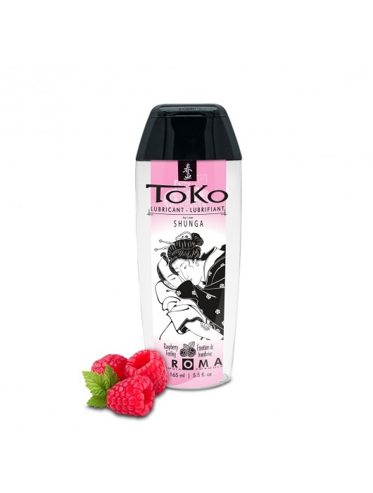 Интимная смазка TOKO Aroma Raspberry Feeling с ароматом малины - 165 мл. - Shunga - купить с доставкой в Смоленске