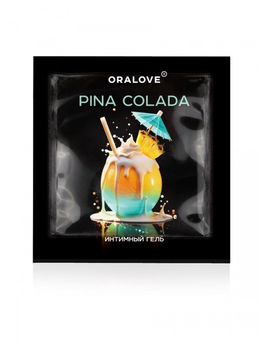 Саше съедобной оральной смазки OraLove с ароматом пина колада - 3 гр. - Биоритм - купить с доставкой в Смоленске