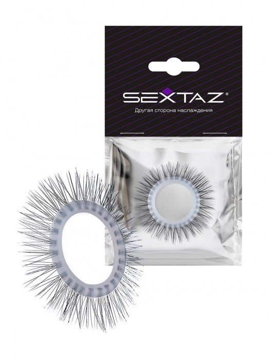 Круглое эрекционное кольцо с «ресничками» - Sextaz - в Смоленске купить с доставкой