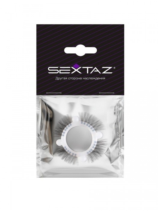 Эластичное кольцо с «ресничками» и 4 шариками - Sextaz - в Смоленске купить с доставкой