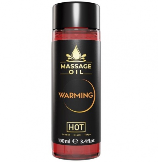 Массажное масло с согревающим эффектом Massage Oil Warming - 100 мл. - HOT - купить с доставкой в Смоленске