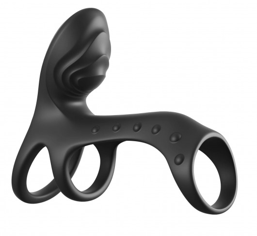 Черная насадка на пенис Ultimate Couples Cage Pro - Pipedream - в Смоленске купить с доставкой