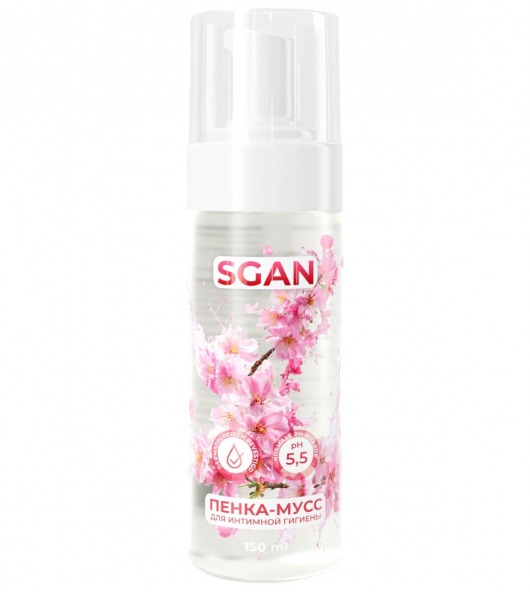 Пенка-мусс для интимной гигиены SGAN с пребиотиками - 150 мл. - SGAN - купить с доставкой в Смоленске