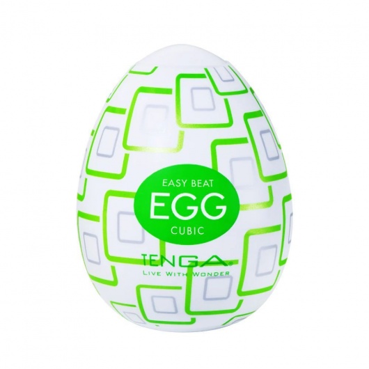 Мастурбатор-яйцо Tenga Egg Cubic - Tenga - в Смоленске купить с доставкой
